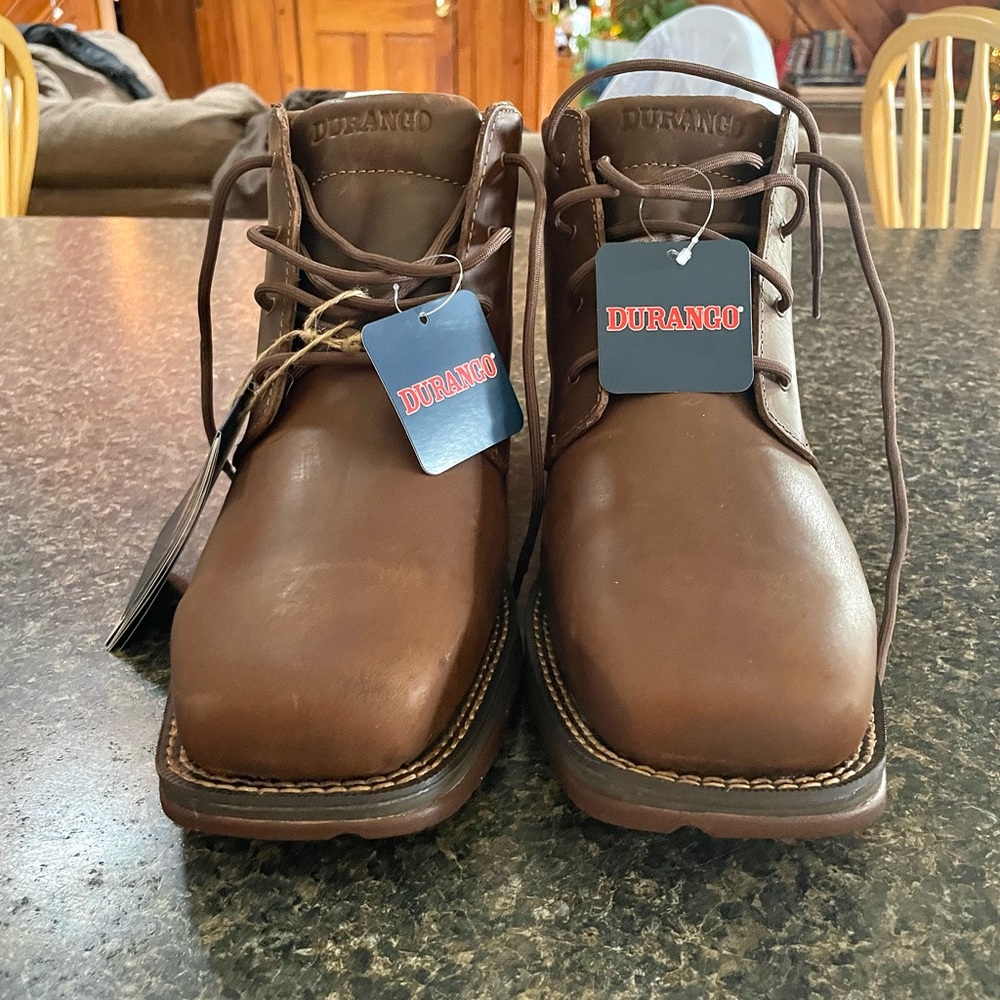 COPY - Durango Men's Brown Leather Boots